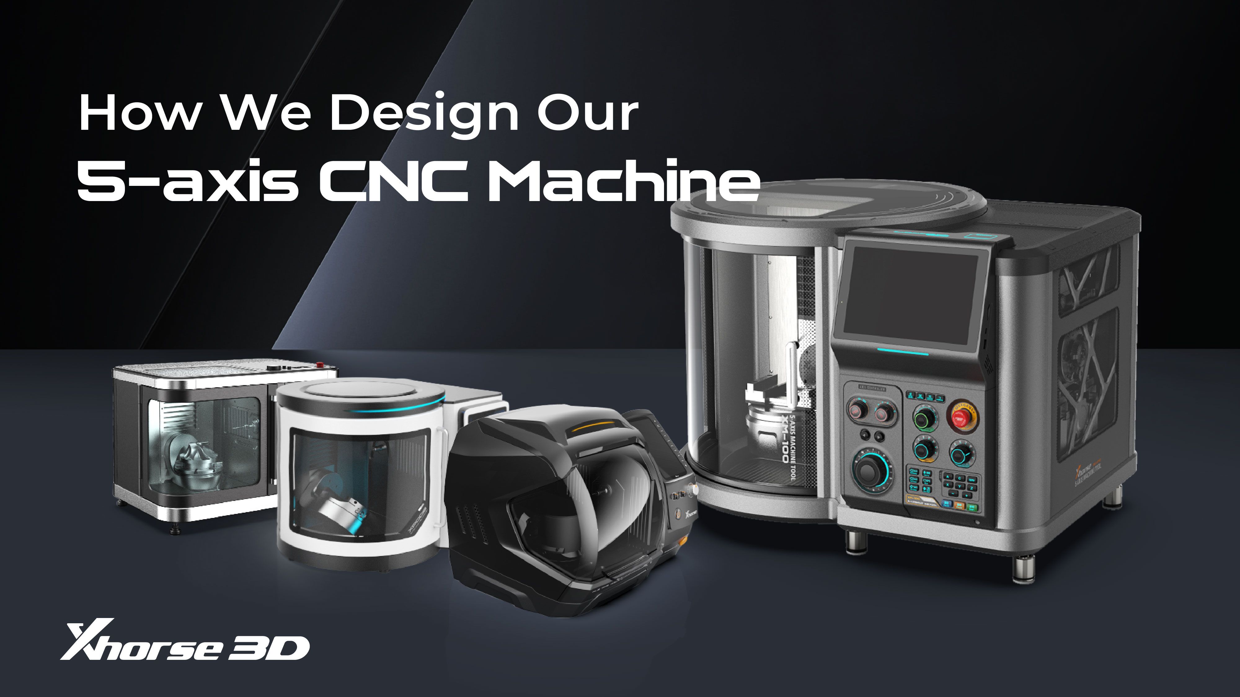 How We Design a 5-Axis CNC Machine | Design Xmachine XM-100